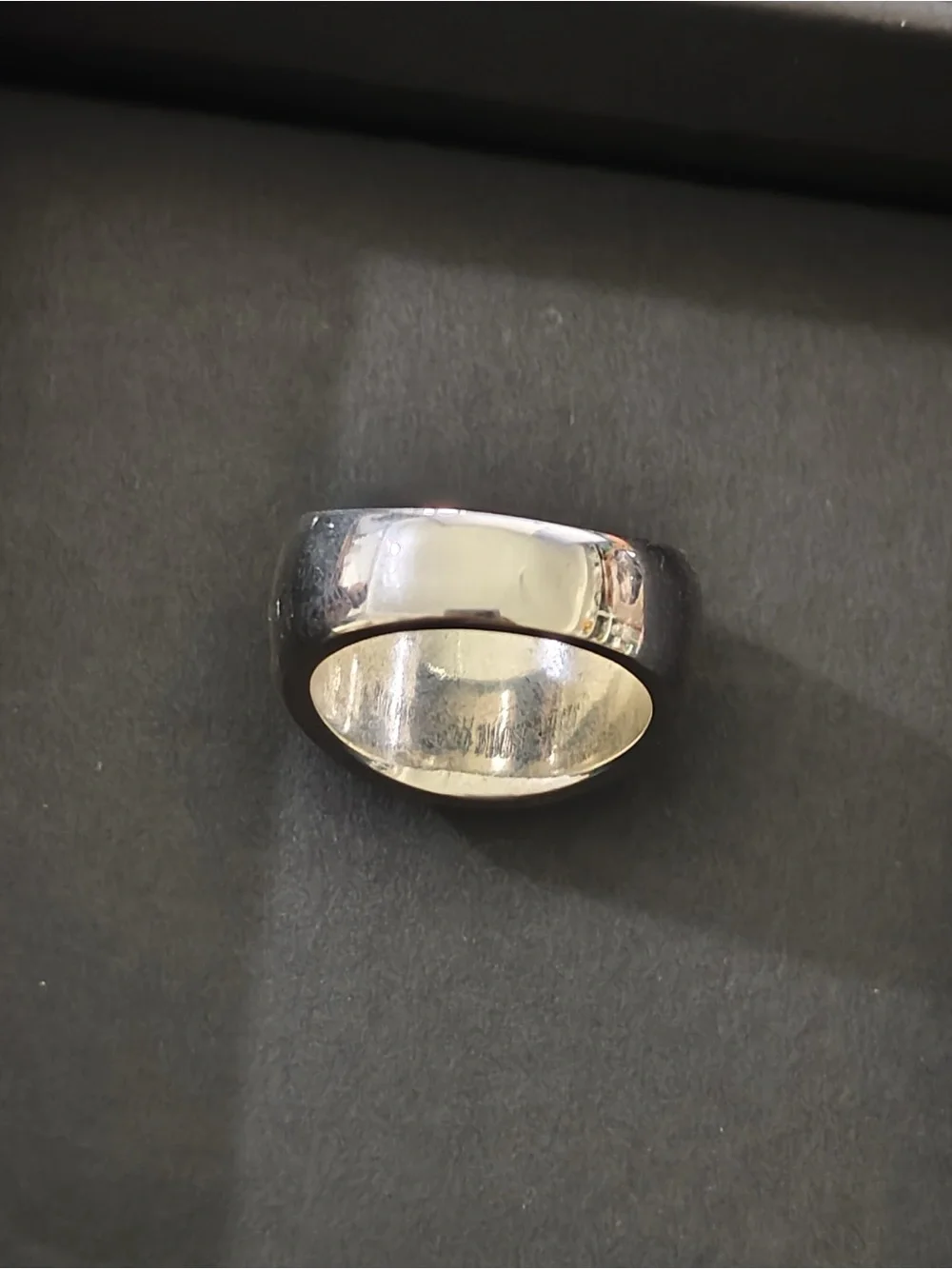 Chrome Hearts Silver Signet Ring with Floral Crest